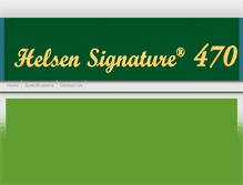 Tablet Screenshot of helsensignature.com